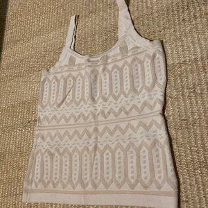 White House black market sweater tank